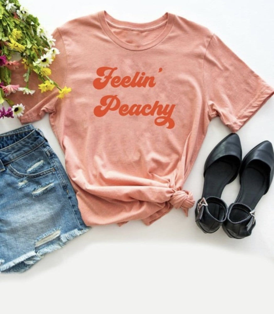 
                  
                    Feelin" Peachy Tee - Eighth Of August
                  
                