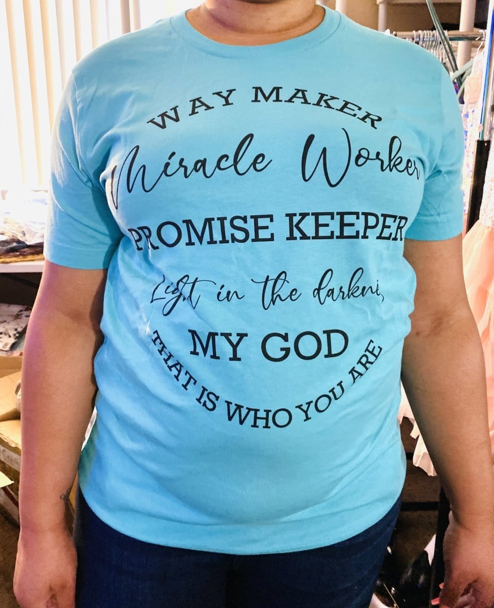 
                  
                    He's a WayMaker Tees - Eighth Of August
                  
                