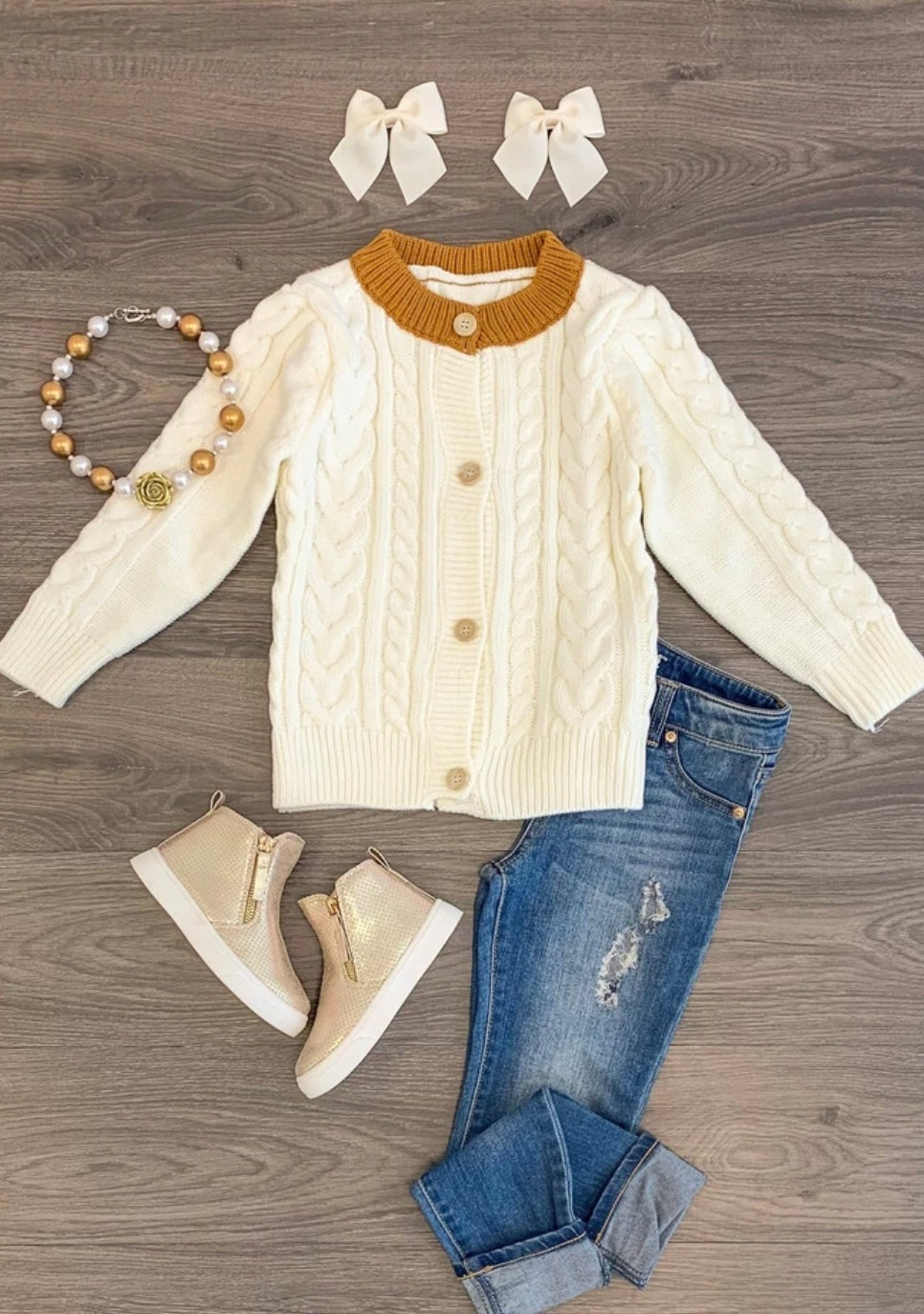 Cream Sweater